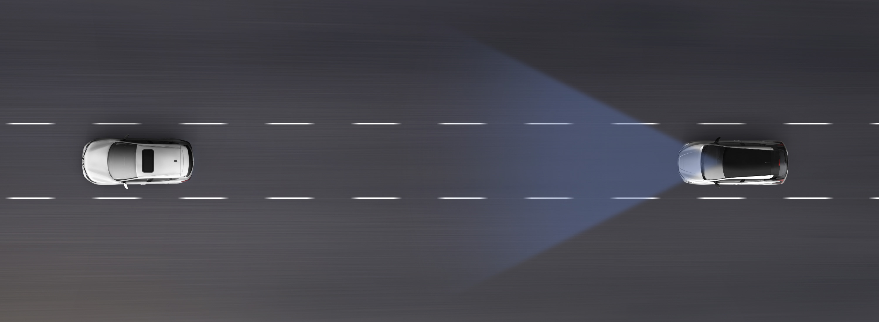 Nissan LEAF Intelligent Cruise Control animation